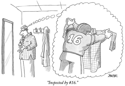 "Inspected by #16."