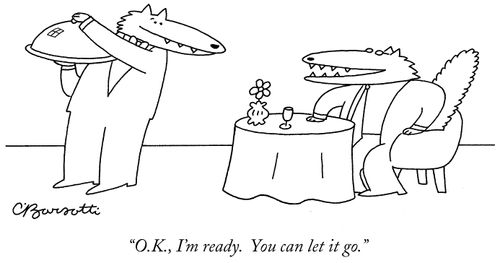 "O.K., I'm ready. You can let it go."
