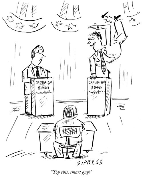 "Top this, smart guy!"