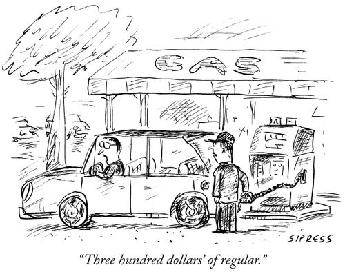 "Three hundred dollars' of regular."