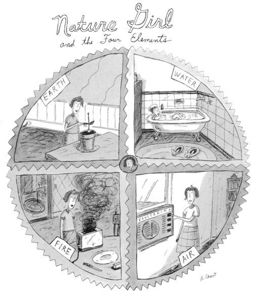 Nature Girl and the Four Elements.