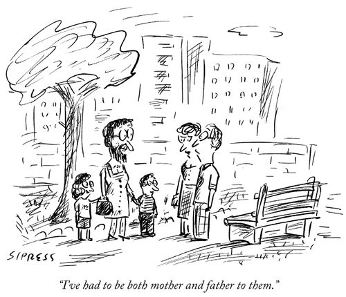 "I've had to be both mother and father to them."