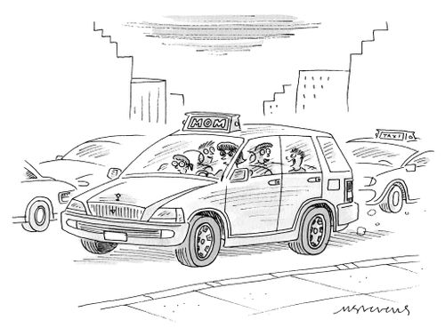 A mom taxi