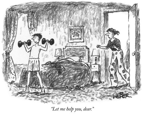 "Let me help you, dear."