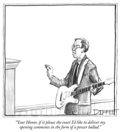"Your Honor, if it please the court I'd like to deliver my opening comments in the form of a power ballad."