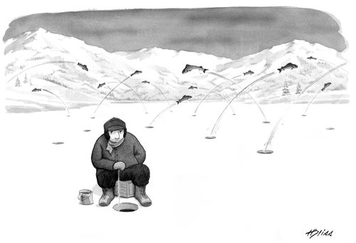 An ineffectual ice fisher