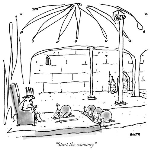 "Start the economy."