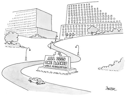 All Eggs in One Basket world headquarters