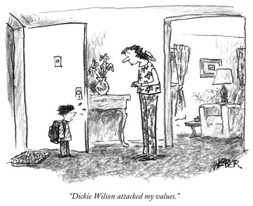 "Dickie Wilson attacked my values."