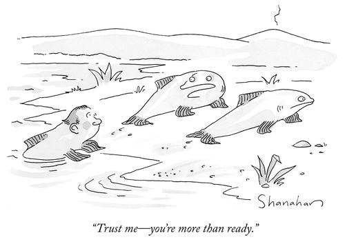 "Trust me- you're more than ready."