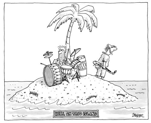 Hell on trio island