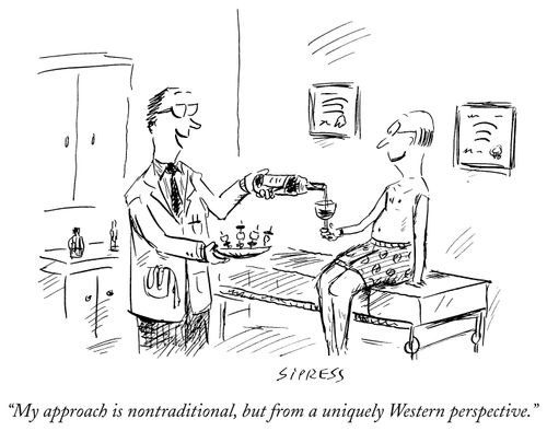"My approach is nontraditional, but from a uniquely Western perspective."