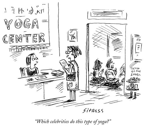 "Which celebrities do this type of yoga?"
