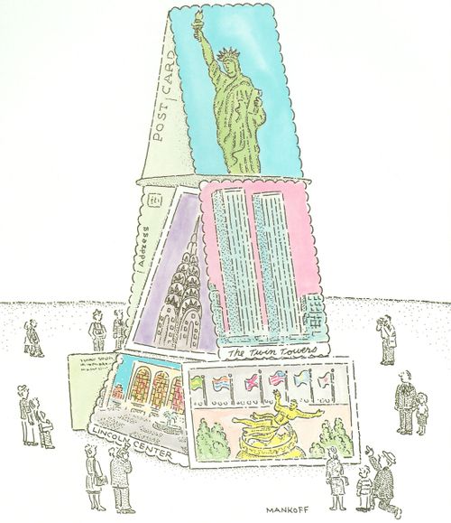 Tower of Postcards