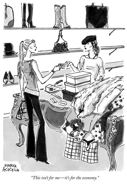 "This isn't for me - it's for the economy."