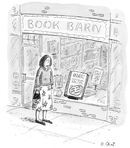 Book barn: now with 50% less irony