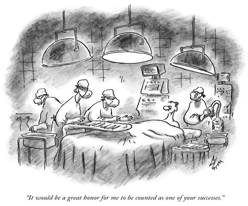 "It would be a great honor for me to be counted as one of your successes."