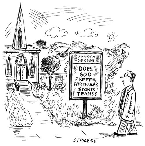 Sunday Sermon: Does God Prefer Particular Sports Teams?