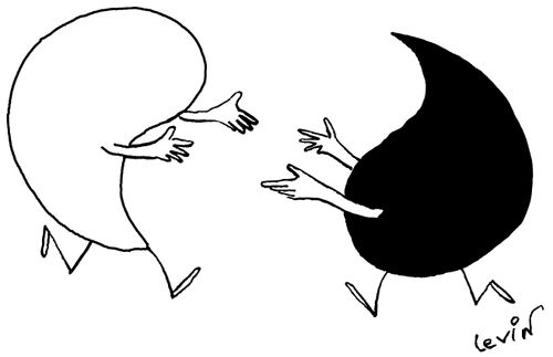 Yin and Yang Hug