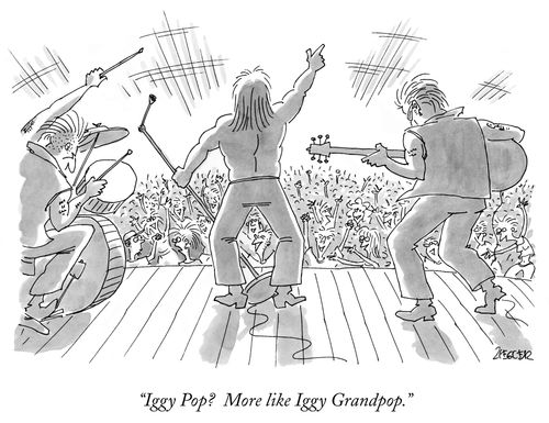 "Iggy Pop? More like Iggy Grandpop."