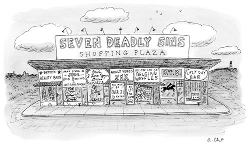 Seven deadly sins shopping plaza