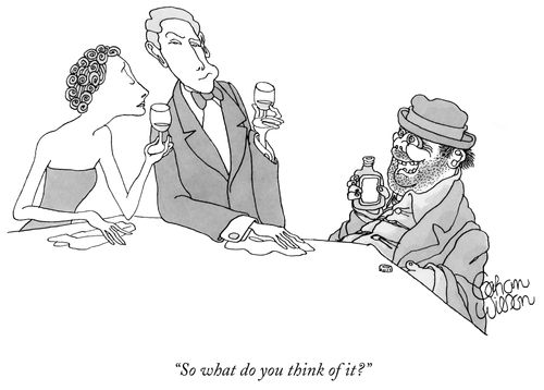 "So what do you think of it?"