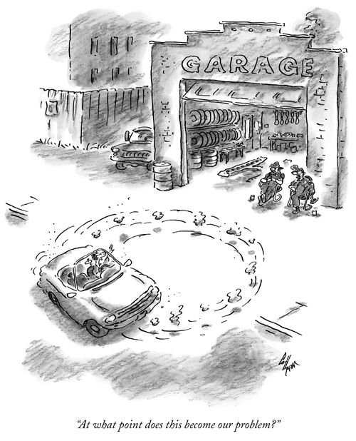 "At what point does this become our problem?"