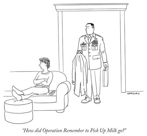 "How did Operation Remember to Pick Up Milk go?"