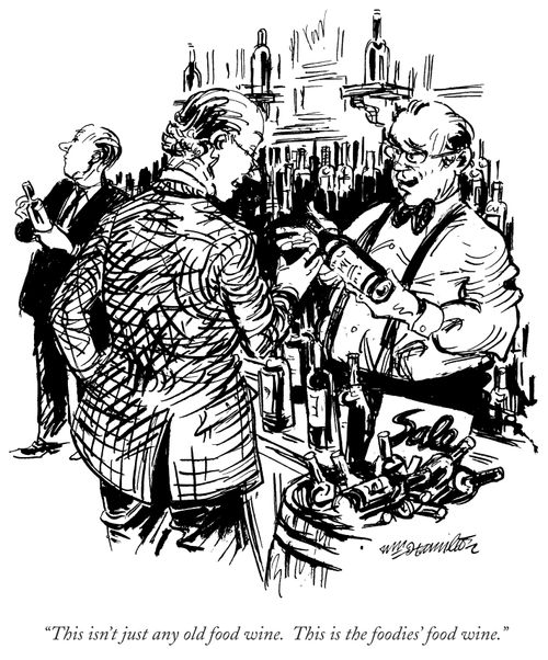 "This isn't just any old food wine. This is the foodies' food wine."