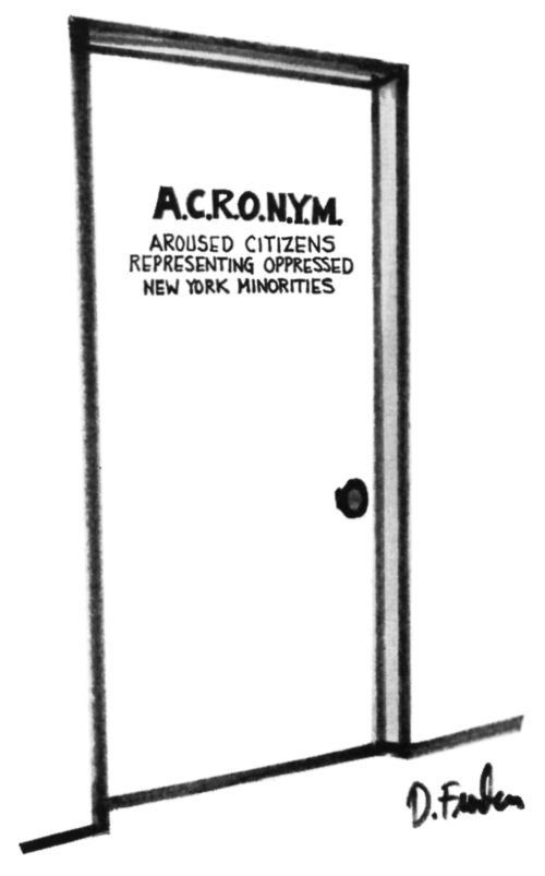 A.C.R.O.N.Y.M