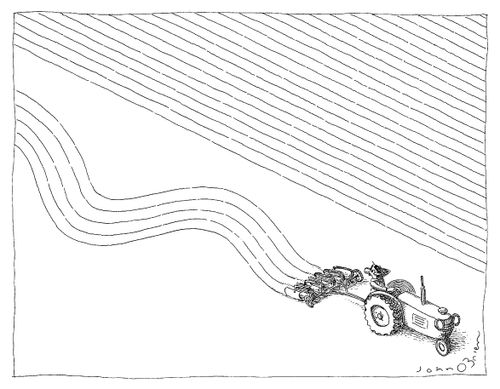 Ploughing your own furrow