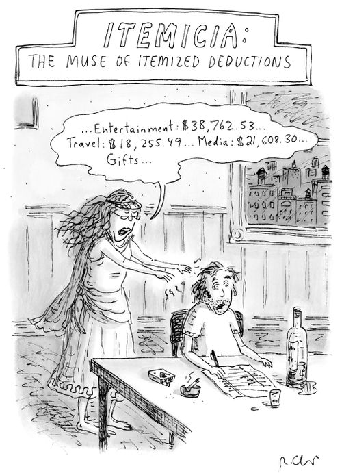Itemicia: The muse of itemized deductions