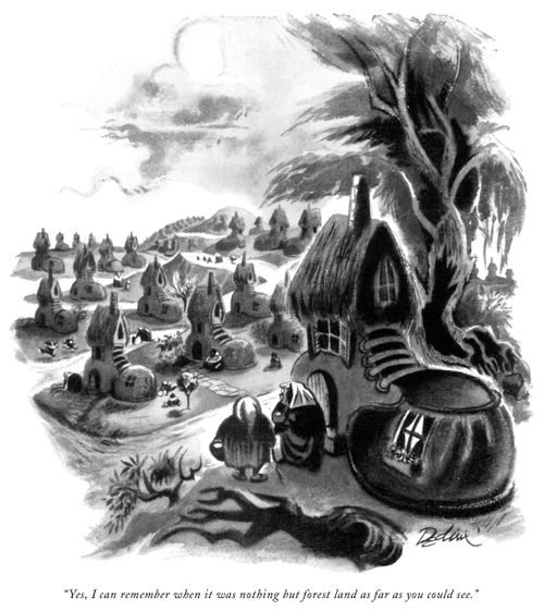 "Yes, I can remember when it was nothing but forest land as far as you could see."