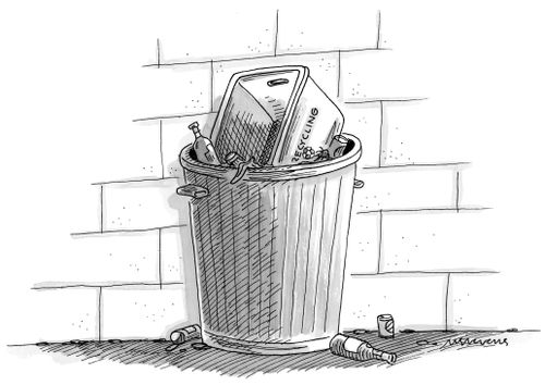 Recycling in the Bin