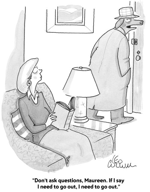 "If I say I need to go out, I need to go out."