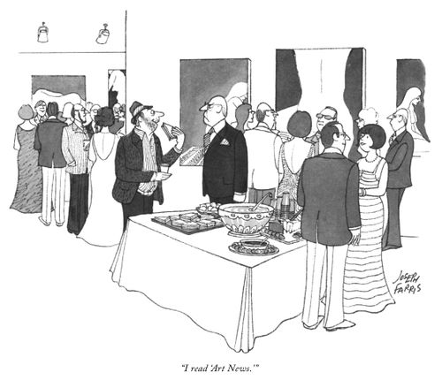 "I read 'Art News.'"
