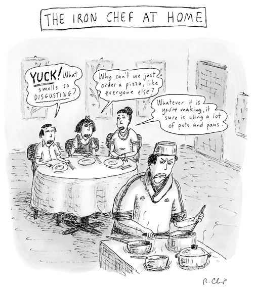 The Iron Chef at home