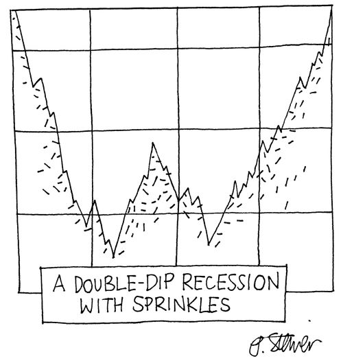 A Double-Dip Recession with Sprinkles
