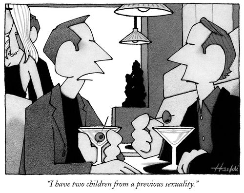 "I have two children from a previous sexuality."