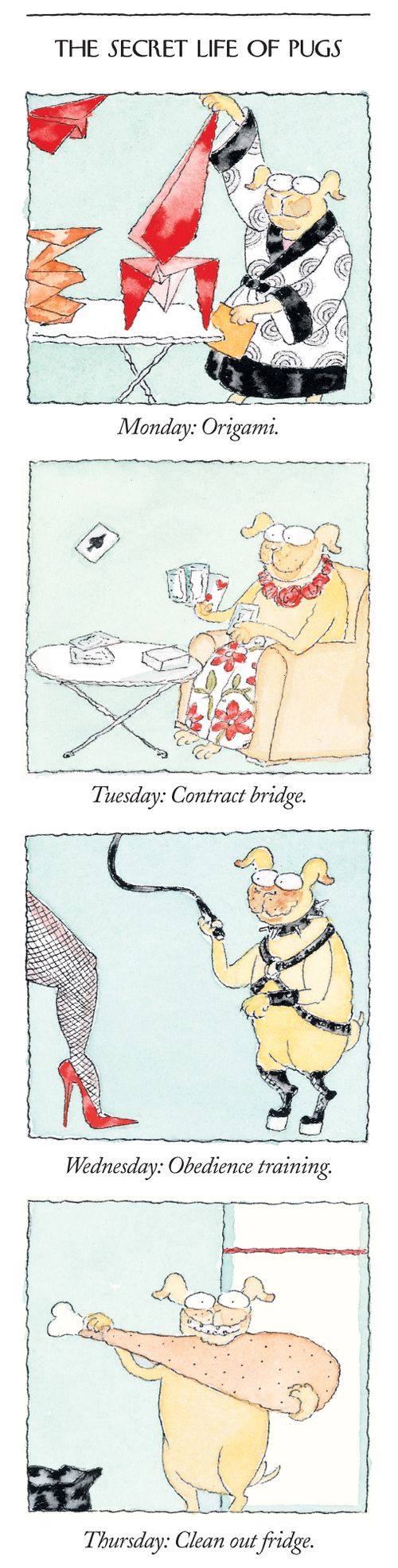 The Secret Life of Pugs