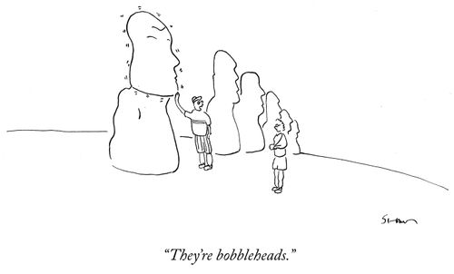 "They're bobbleheads."