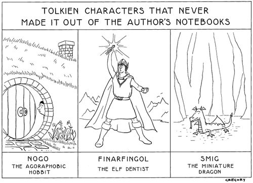 Tolkien Characters That Never Made it out of the Author's Notebooks