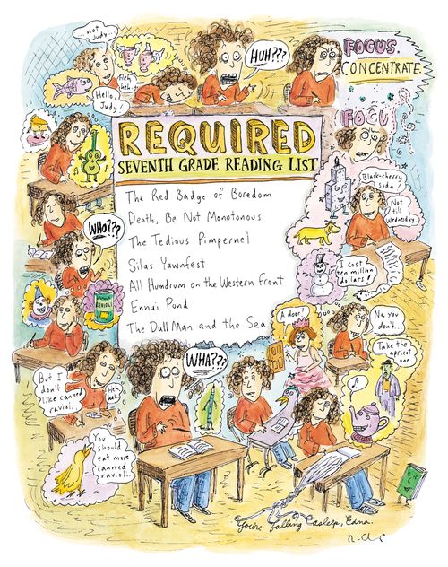Required seventh grade reading list