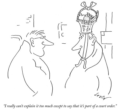 "I really can't explain it too much except to say that it's part of a court order."