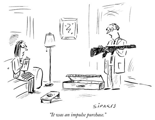 "it was an impulse purchase."