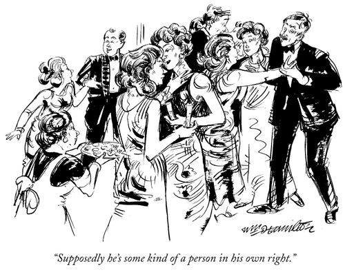 "Supposedly he's some kind of a person in his own right."