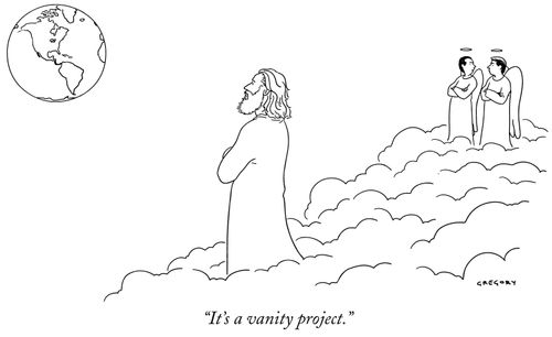 "It's a vanity project."