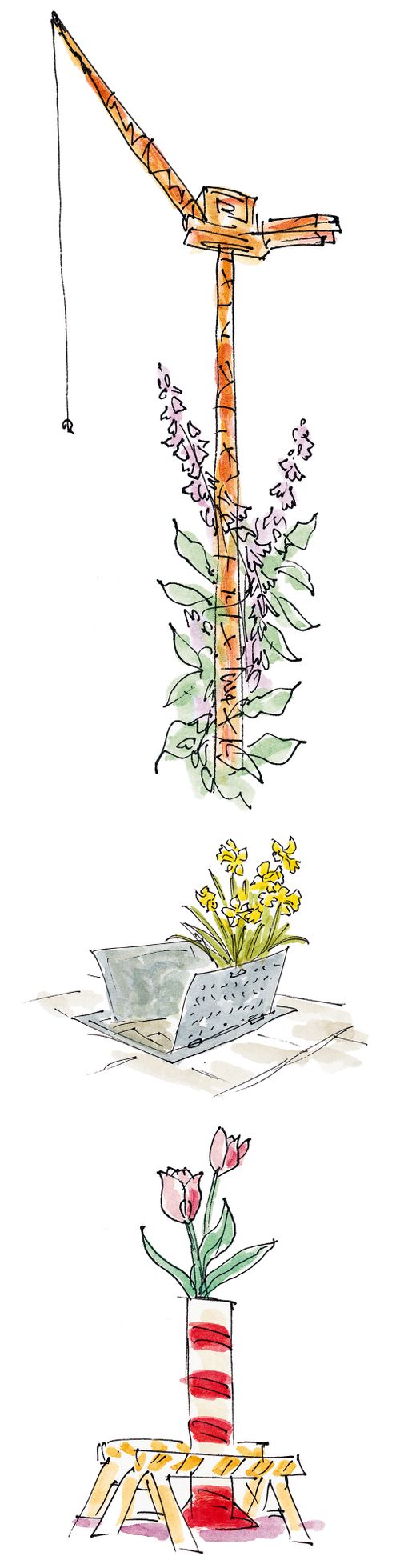 Flowers in the city
