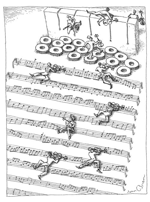 An obstacle course for musicians,