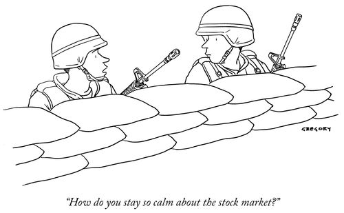 "How do you stay so calm about the stock market?"